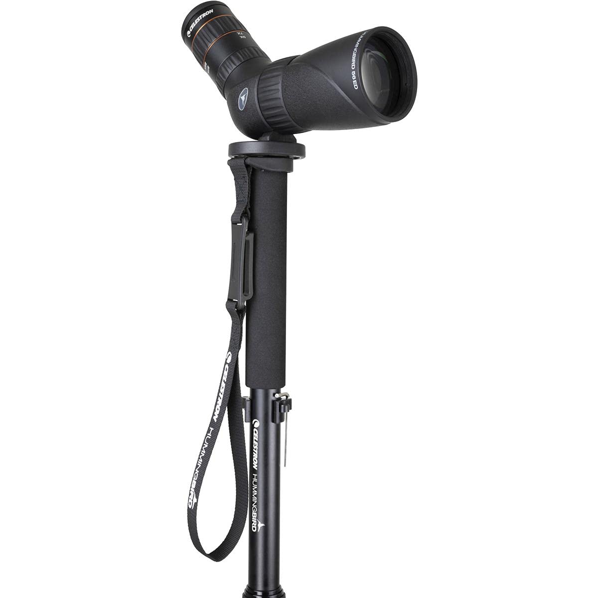 Celestron 82053 Hummingbird monopod, stabilna platforma dla Twojej lunety, lornetki lub aparatu
