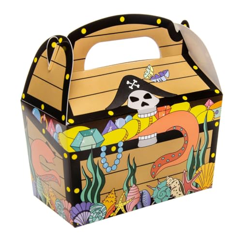 LG-Imports 20 cm Pirate Treatment Box (Pack of 12)
