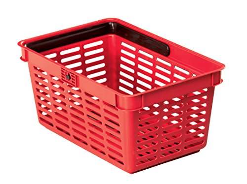 Durable 1801565080 Shopping Basket 19 Cestino Spesa da 19 litri in PPL con Grande Maniglia in Nylon,...