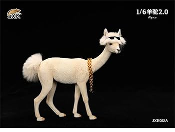 Amazon.co.jp: 1/6 サイズ アルパカ ラクダ科 動物 リアル