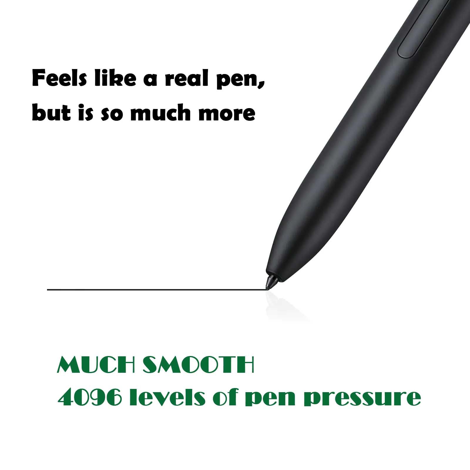 Galaxy Tab S7 FE Pen Replacement for Samsung Galaxy Tab S7 FE S Pen Stylus + Tips/Nibs,WithoutBluetooth(Black)