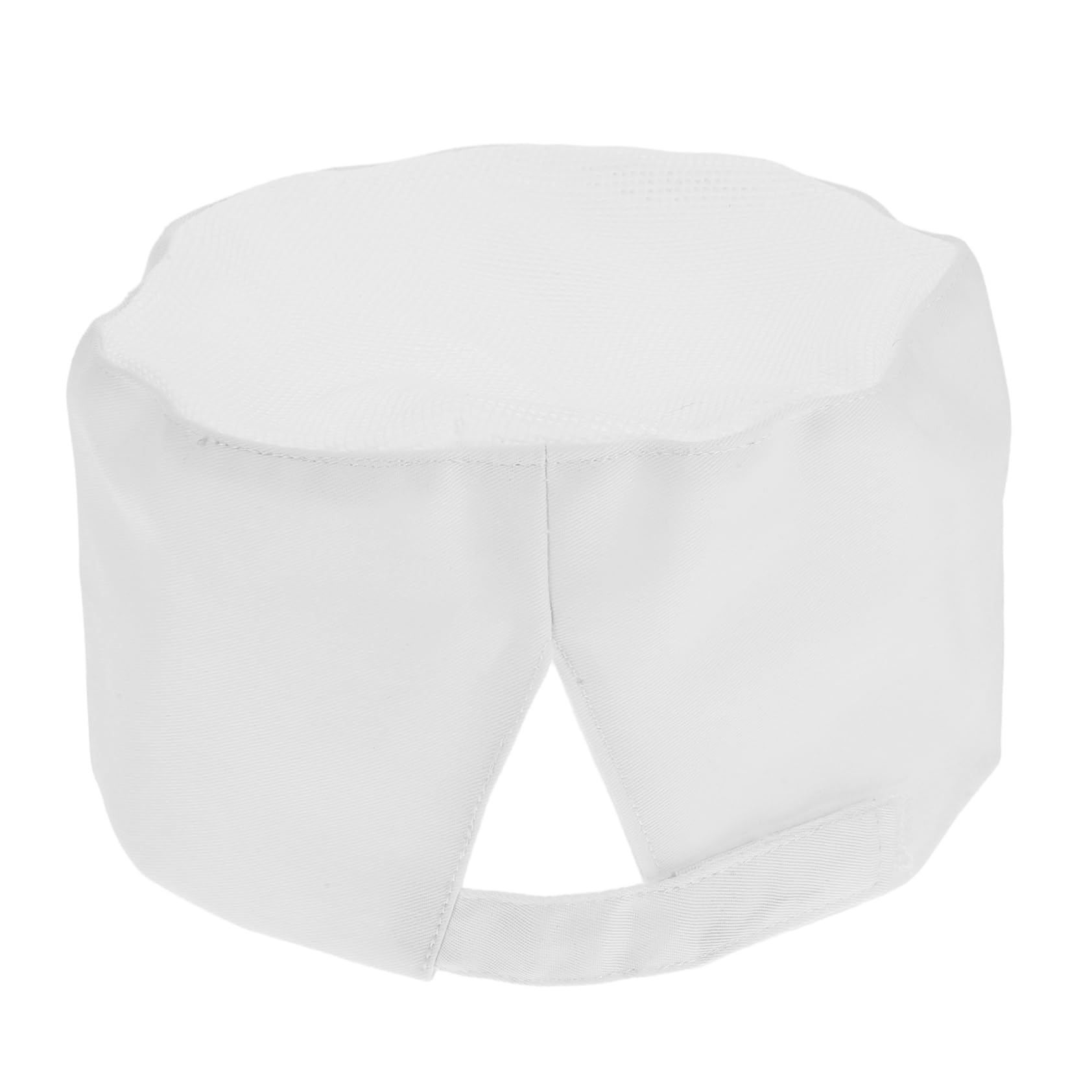 STOBAZA Chef Hats for Women: Unisex Chef Hat with Adjustable Fit - Mesh Design Cooking Cap for Enhanced Comfort in High-Temperature Kitchens White