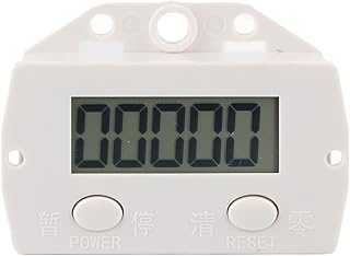 Pissente Digital Counter for Knitting Machine, 6 Digit Display 0â€‘999999 Digit LCD Digital Electronic Counter with Magnetic Induction Switch for Knitting Machine Electronic Counter