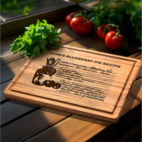 Tabla de cortar rectangular de bambú personalizada miniatura 3