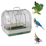 perruche blanche a vendre 🐦【Accessoires complets】 : cette cage est équipée d'une barre de support qui ne tombe pas facilement, de bois de haute qualité sélectionné, sans bavures et ne blesse pas les pieds de l'oiseau, pour que votre oiseau puisse se reposer et profiter. Pour votre commodité, les quatre mangeoires sont installées séparément.