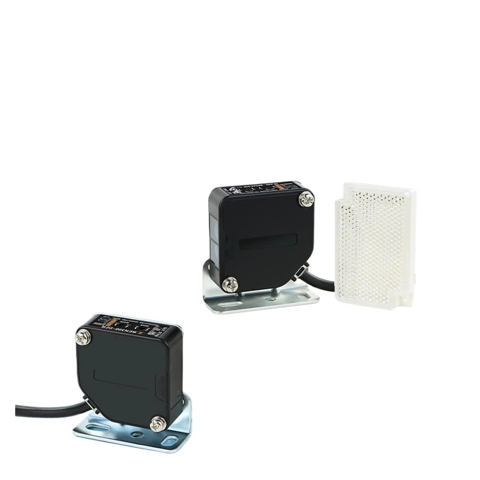 Sensor de haz fotoeléctrico 24-240VAC/VDC fotoeléctrico retrorreflectante