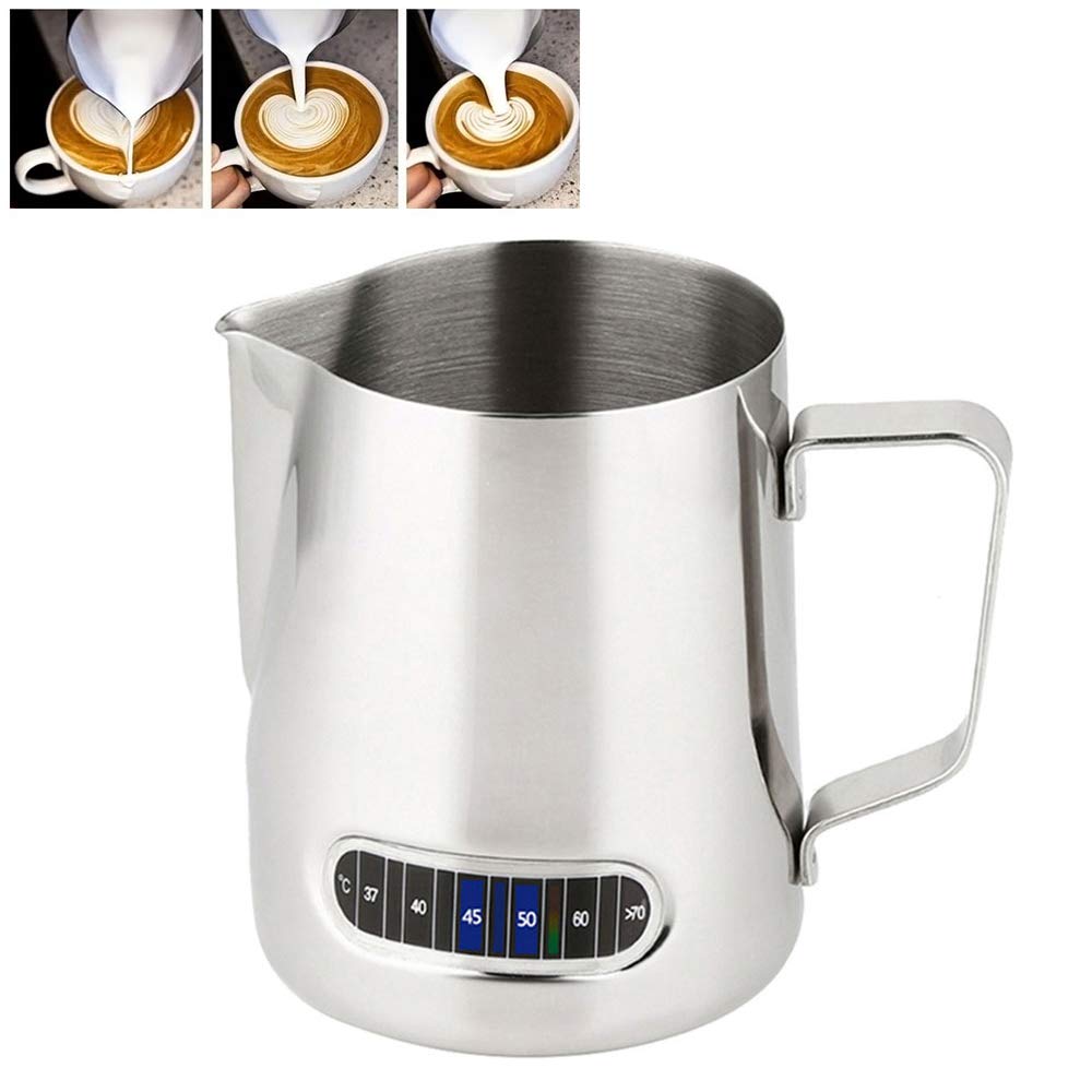 Buy Milk Jug for Coffee Machine Use,600ml Small Stainless Steel Milk