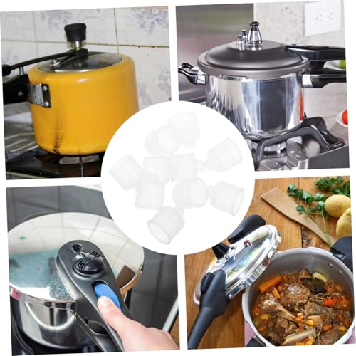 KOMBIUDA 10 piezas de repuestos para ollas a presión: válvula flotante, sellador y juntas de silicona, compatibles con diversas ollas eléctricas, sellado duradero y preciso para un rendimiento óptimo miniatura 5