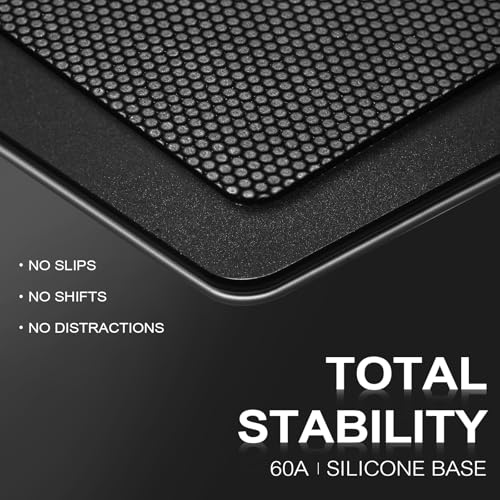 SCRTJSER Ultra-Thin Glass Gaming Mousepad