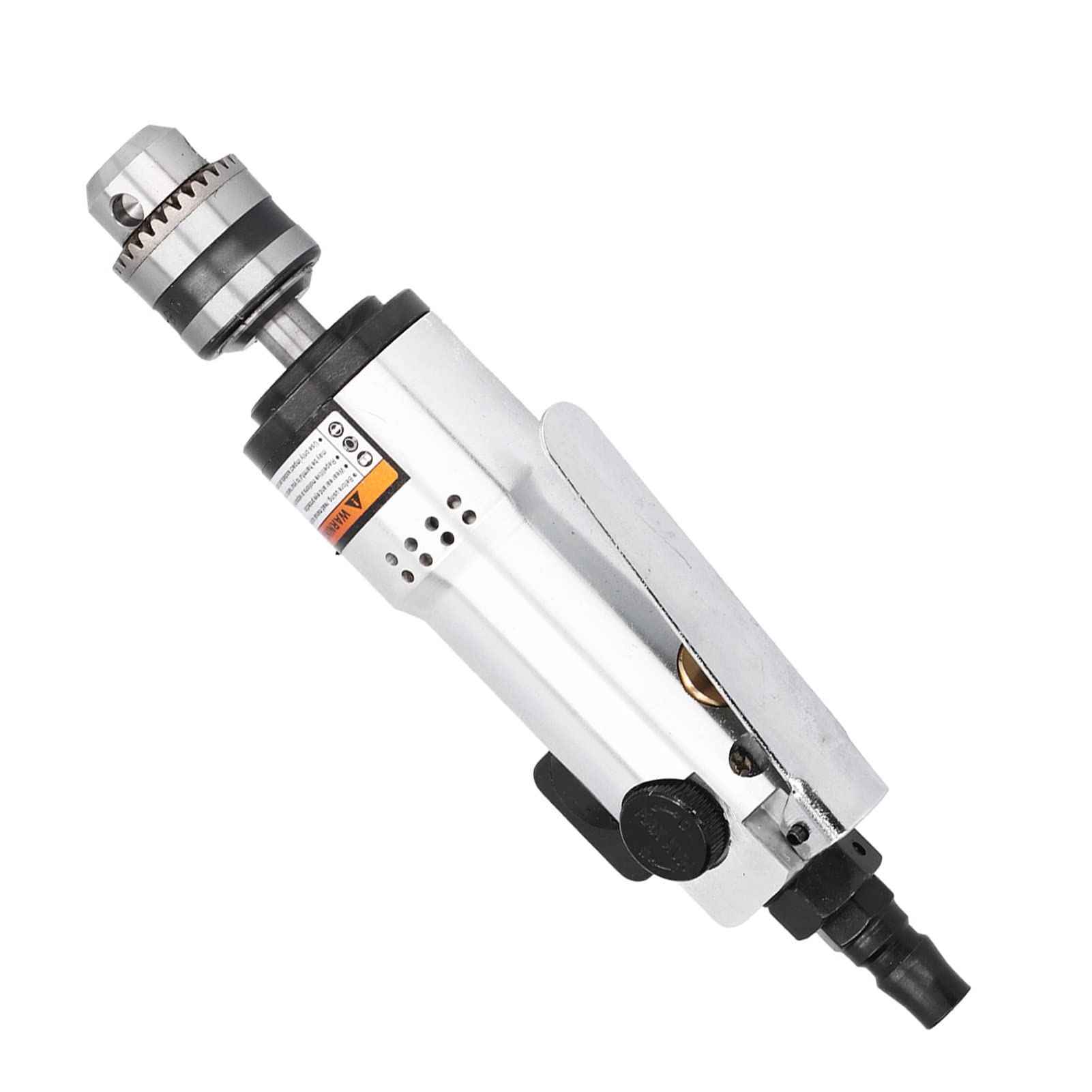 Taladro neumático con mandril de 3/8 de pulgada, taladro de aire de tipo recto para perforación y roscado industrial