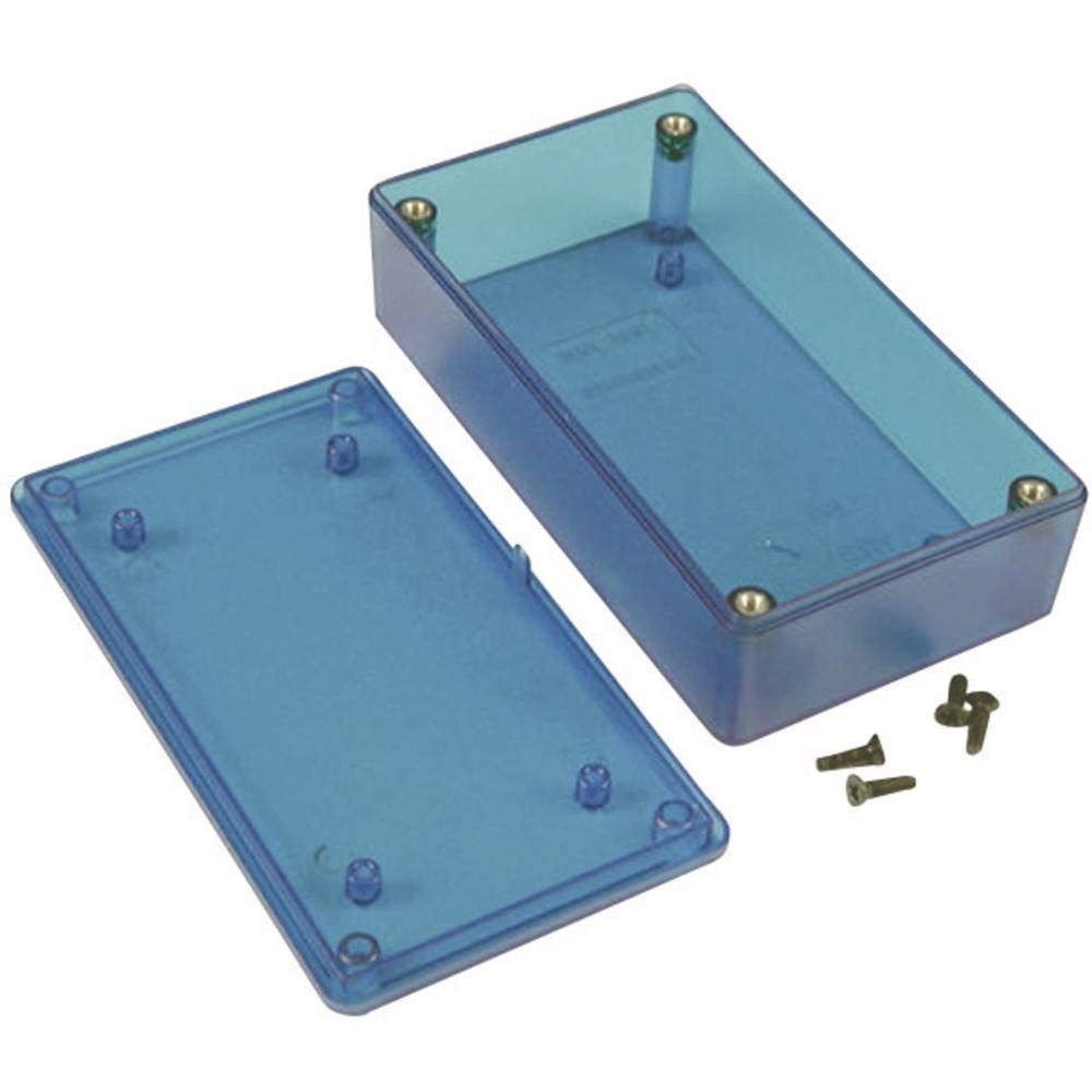 Hammond Enclosure, Multipurpose, Plastic, Blue - 1591XXCTBU
