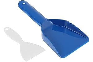 2pcs Magic Ice Removal Tool Fridge Kitchen Plastic Snow Shovel Freezer Frost Remover