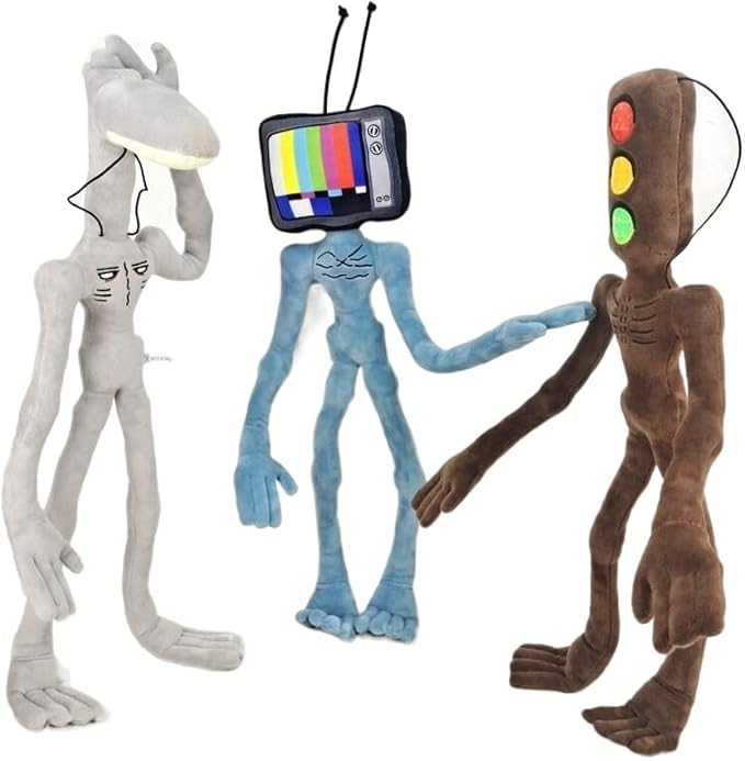 First Trailer for Return to Silent Hill 9 Siren Head Plush Limbs Movable Plush Toy ,Gifts for Men, Women and Children, Plush Toys, Movie Characters.… (3PCS)