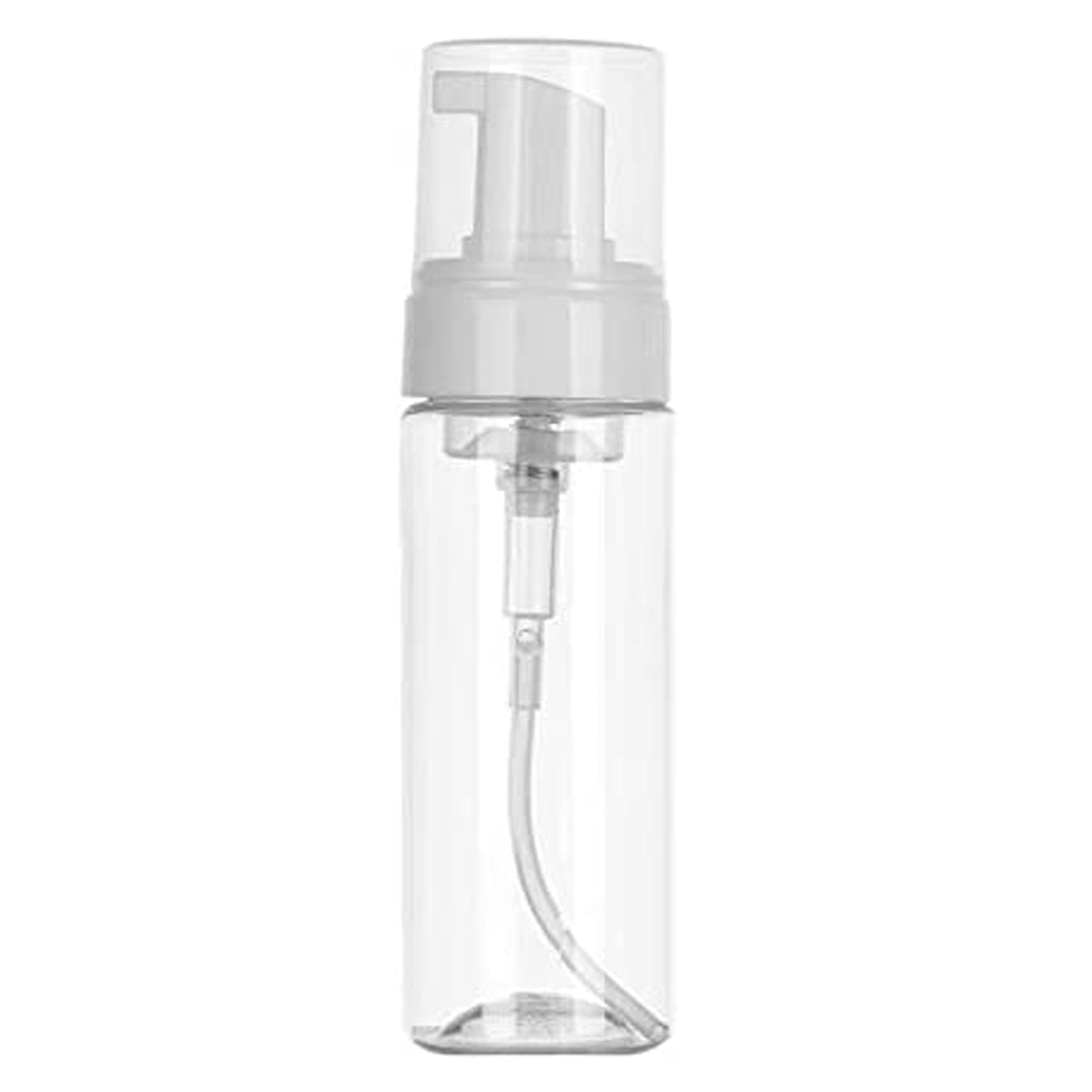 100ml Plastic Unbreakable Bottle Dispenser,Empty Foam Pump Bottles for Refillable Travel Hand Soap Foaming, Shampoo, Body Wash,Mini Travel Size for Cleaning,Cosmetics Packaging (Pack of 1)-image-36