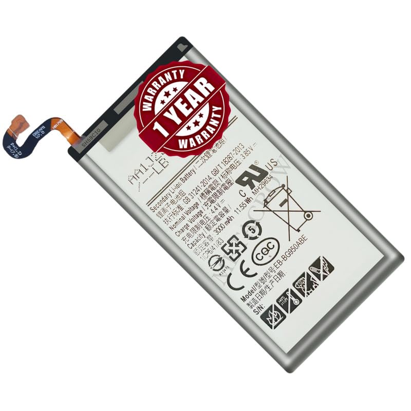 Image of Original EB-BG950ABE Battery Compatible with Samsung Galaxy S8 - (3000mAh) - 1 Year Warranty BC46