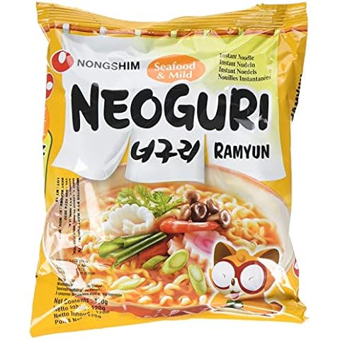 Nong Shim Neoguri Seafood & Mild Ramyun - 20 x 120g Cover