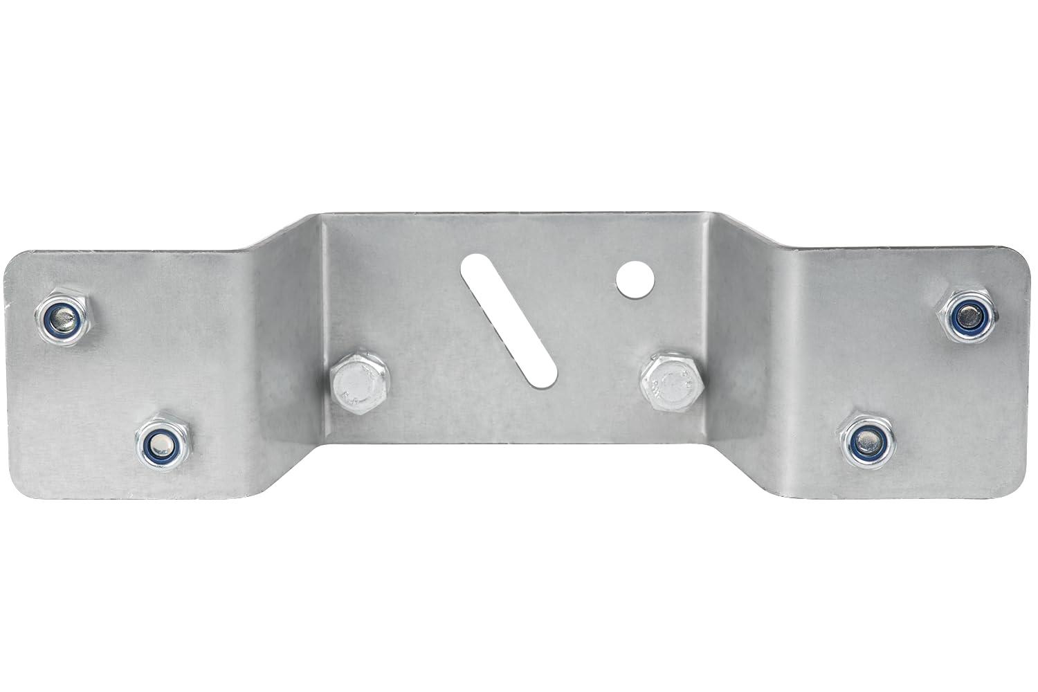 UNITRAILER Ersatzradhalterung für Pkw-Anhänger aus verzinktem Stahl, Universal Reserveradhalter für 4x100 und 5x112 Felgen, passend für Carplatform und Stark