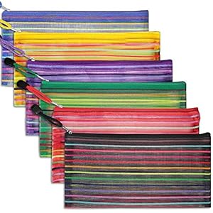 Selizo 6 Pcs Pencil Pouch Plastic P...