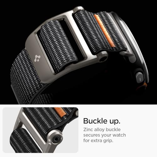 Image of Spigen DuraPro Flex Designed For Samsung Galaxy Watch Ultra Band 47mm Adjustable Solo Loop Band Strap (2024) - Black