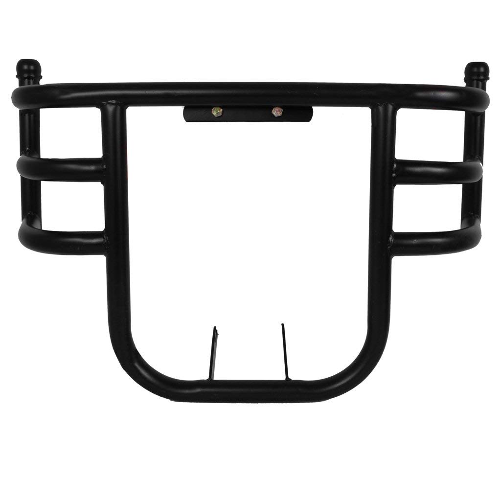 Z3 Bike Bullet Heavy Safety 3 Bend Bar-Rod Stylish Front Airfly Leg Guard Black Compatible for RE Thunderbird 500-image-1
