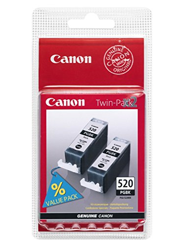 Canon PGI 520BK Twin Pack Cartouches Noires - vue 8