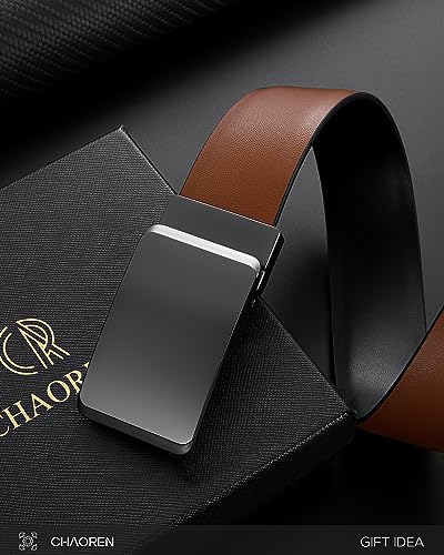 Chaoren Mens Belts Leather - 1.25 Inch Reversible Belts For Men thumb #7