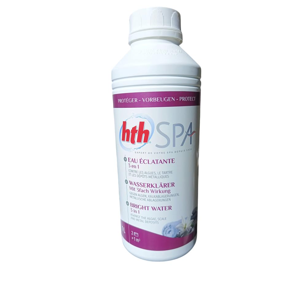 Alice's Garden Nettoyant Spa 3 en 1 HTH protège. nettoie et optimise Le Traitement du Spa