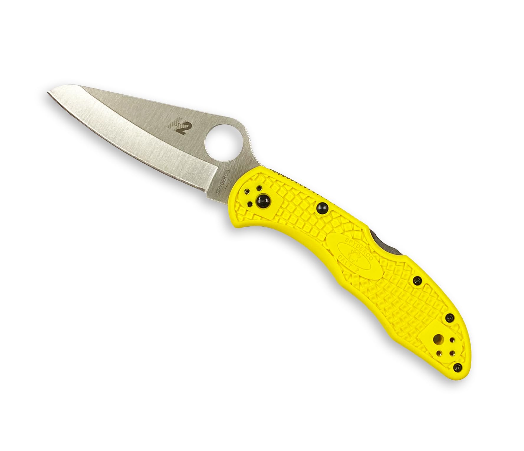 スパイダルコ(Spyderco) ソルト２ イエロ H-2 直刃 C88PYL2