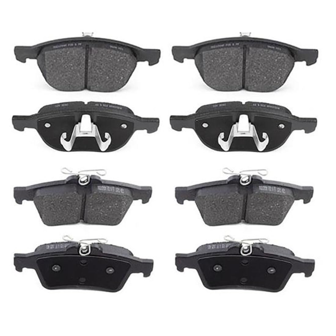 Semi-Metallic Front Rear Brake Pads Set for Volvo S40 2011 2.0L l4, for Volvo V40 Cross Country 2013 2014 2.5L l5 8PCs Automotive Replacement Break Pad