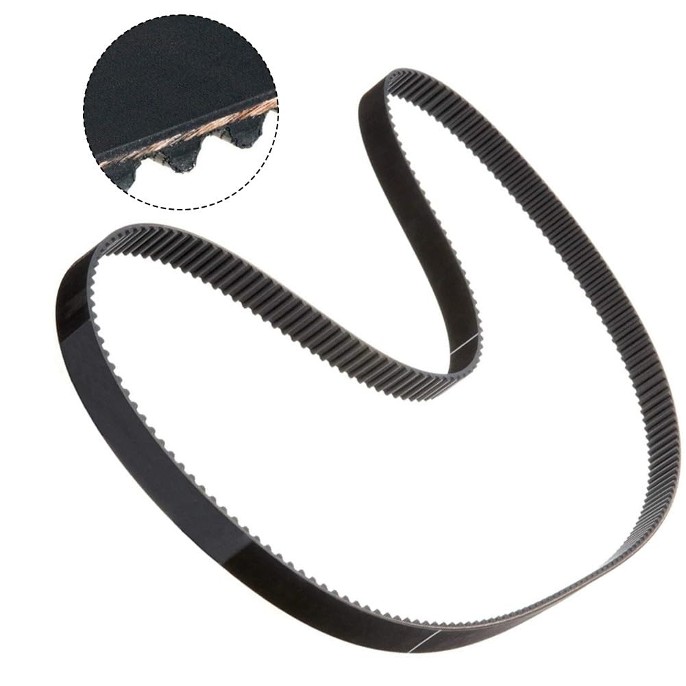Cinghia di distribuzione per T304 Premium Automotive, Gomma HNBR con Rivestimento in PTFE, Guaina in Nylon Rinforzato con aramide, Elevata Resistenza al Calore e allo Strappo, 1 Pezzo