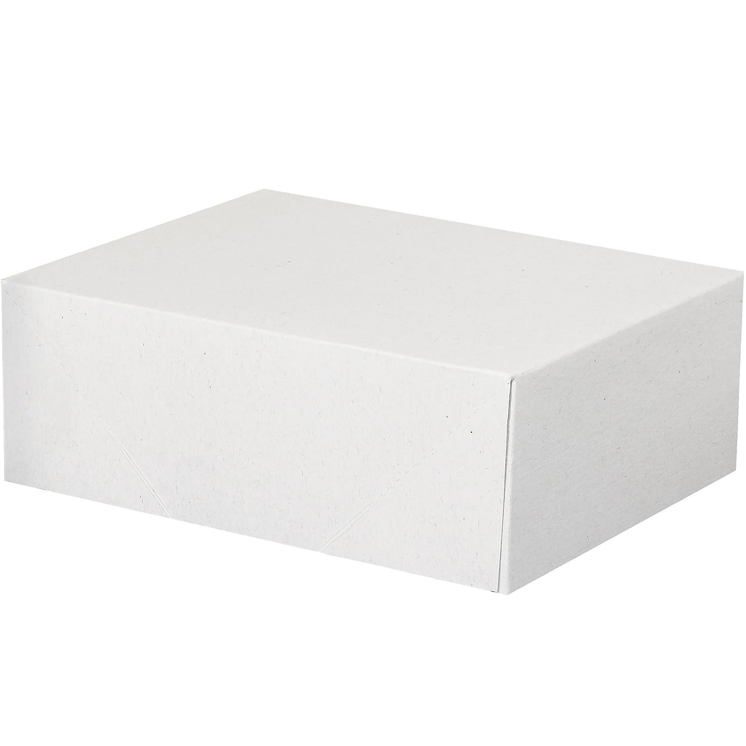 Aviditi Stationery Two-Piece Boxes, 8 1/2" x 11" x 4", White, Pack of 150, for Letterhead and Business Cards