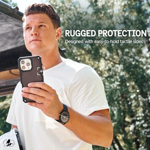 Pelican Shield iPhone 16 Pro Case - Rugged MagSafe Phone Case - Carbon - image 5