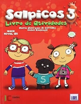 Paperback Salpicos - Portuguese course for children [Portuguese] Book