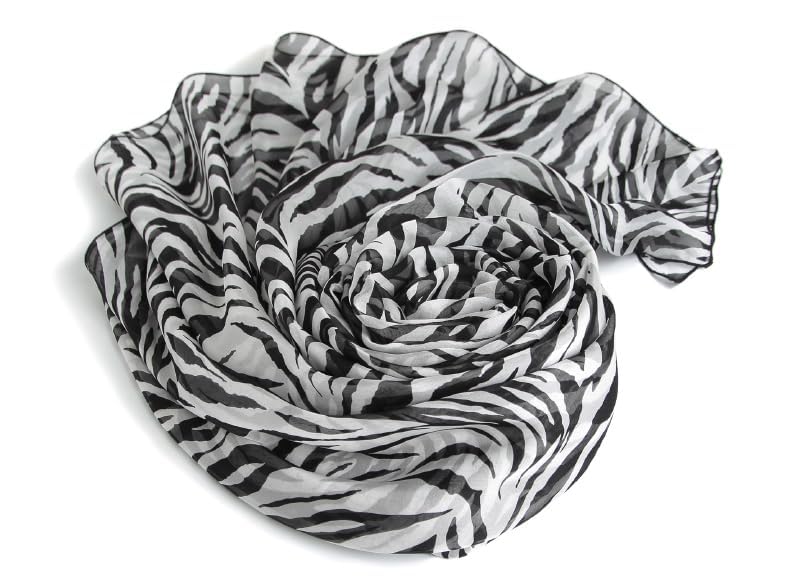 Womens Silky Neck Scarf Chiffon Scarves Soft Smooth Satin Bandana Shawl Large2