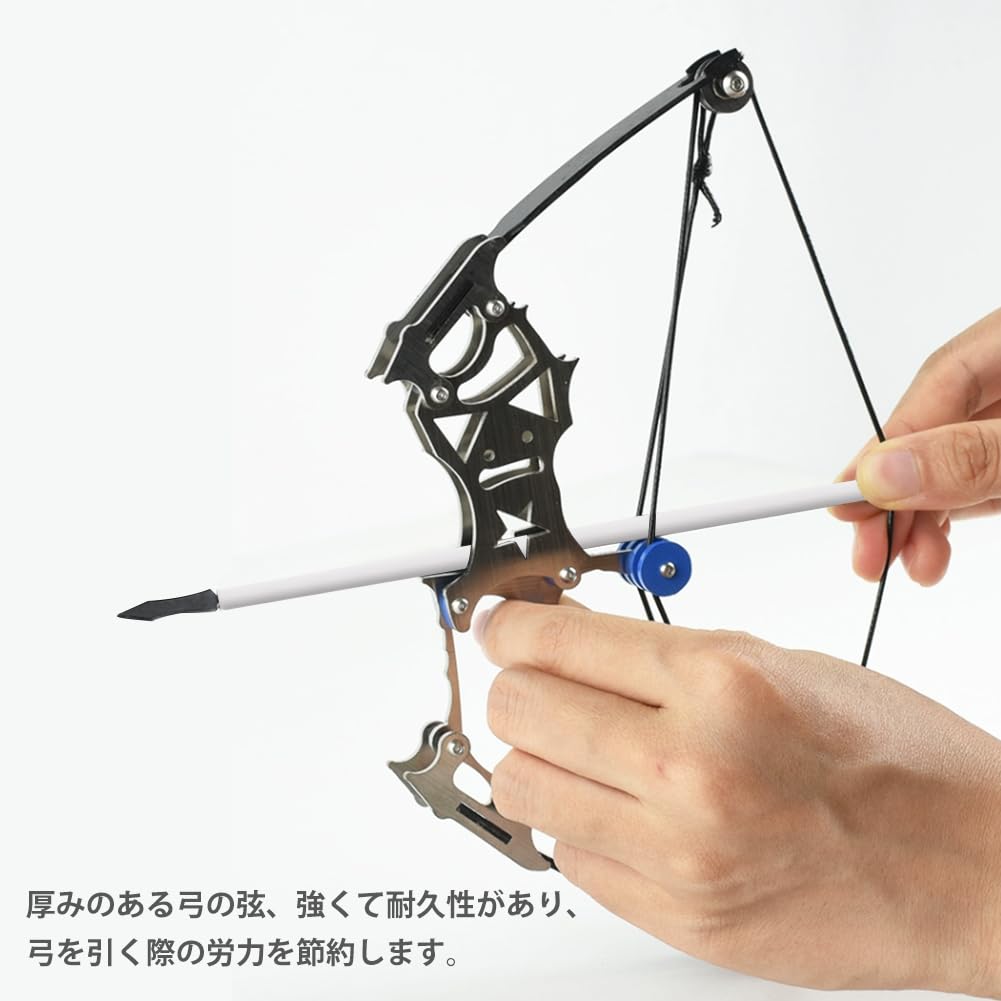 Amazon.co.jp: YUYAKESHI 弓 装飾 プーリーボウ ステンレス鋼
