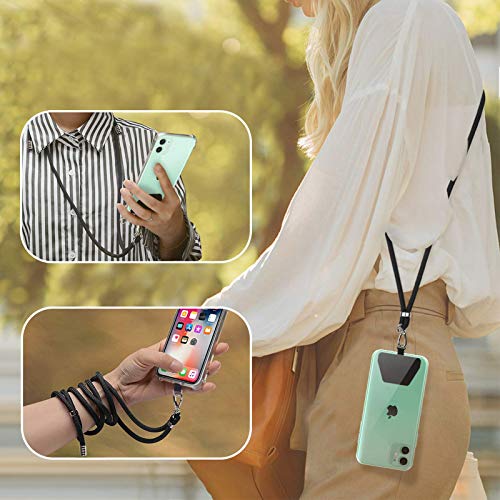 Takyu Phone Lanyard, Universal Crossbody Cell Phone Lanyard With 2 Pack Black Connector thumb #5