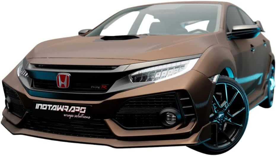 KPMF K75400 Vinyl Film Car Wrap Series | Matte Java Brown Metallic | K75543 | (5ft x 8ft (40 Sq/ft)) w/Instawraps Pro-Wrapping Glove