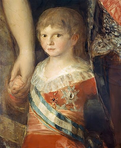 La Familia de Carlos IV de Goya Lienzo Clásico para Regalo de Bodas