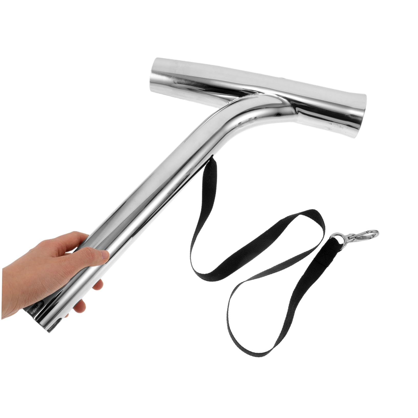 SHERCHPRY Porta Canne da Barca in Acciaio Inox, Supporto Rigido Marino