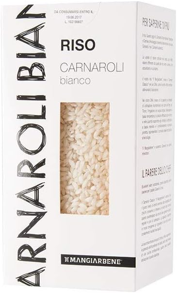 Aged Gourmet Carnaroli Risotto Rice - Real Aged Carnaroli Classico - Produced and Imported From Italy - by Serendipy Life (2.3 Lb) (1 Pack)