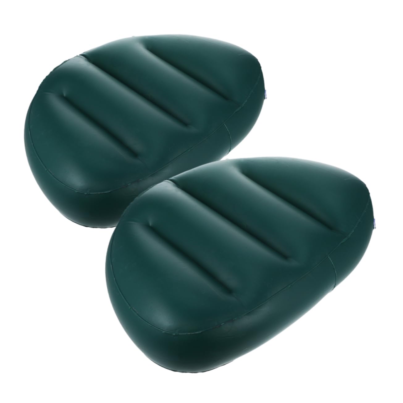 TOYANDONA 4 Ensembles Coussin Gonflable De Siège De Bateau Coussin Multifonctionnel Portable Épaissi Confort Ergonomique Et Antidérapant pour Kayak Et Bateau Inflatable 2 Pièces * 4