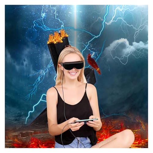 256 GB 3D IMAX VR-headset med muskontroll - Svarta Videoglasögon