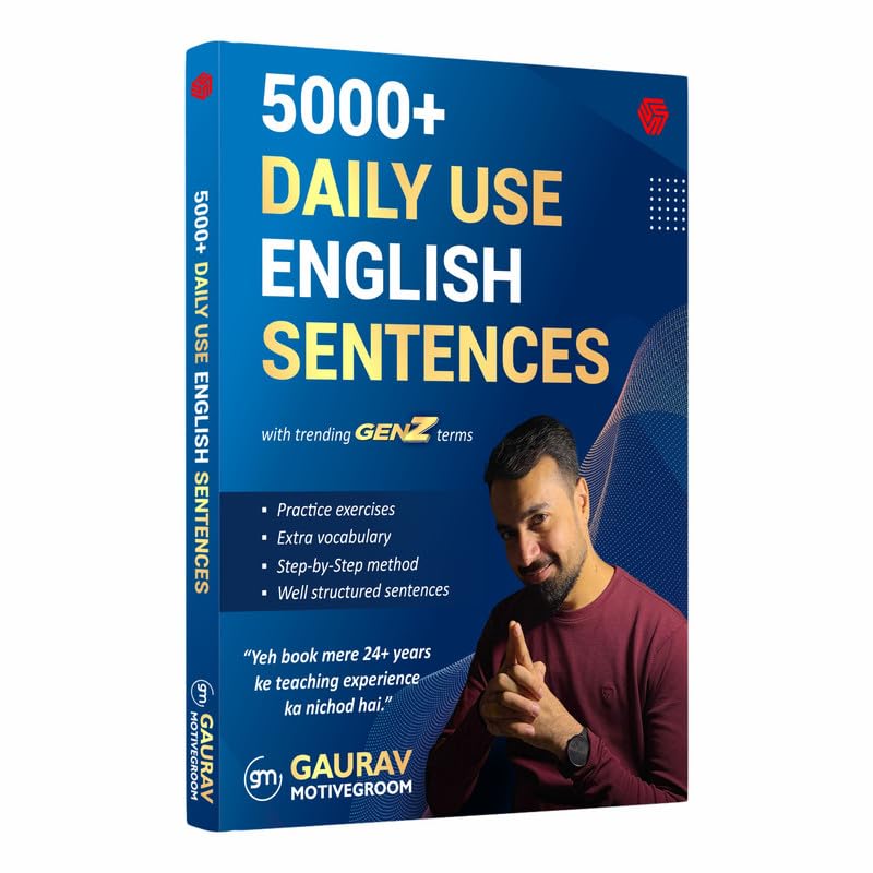 Image of 5000+ Daily Use English Sentences | Gaurav Motivegroom | Invincible (Gaurav Khanna)