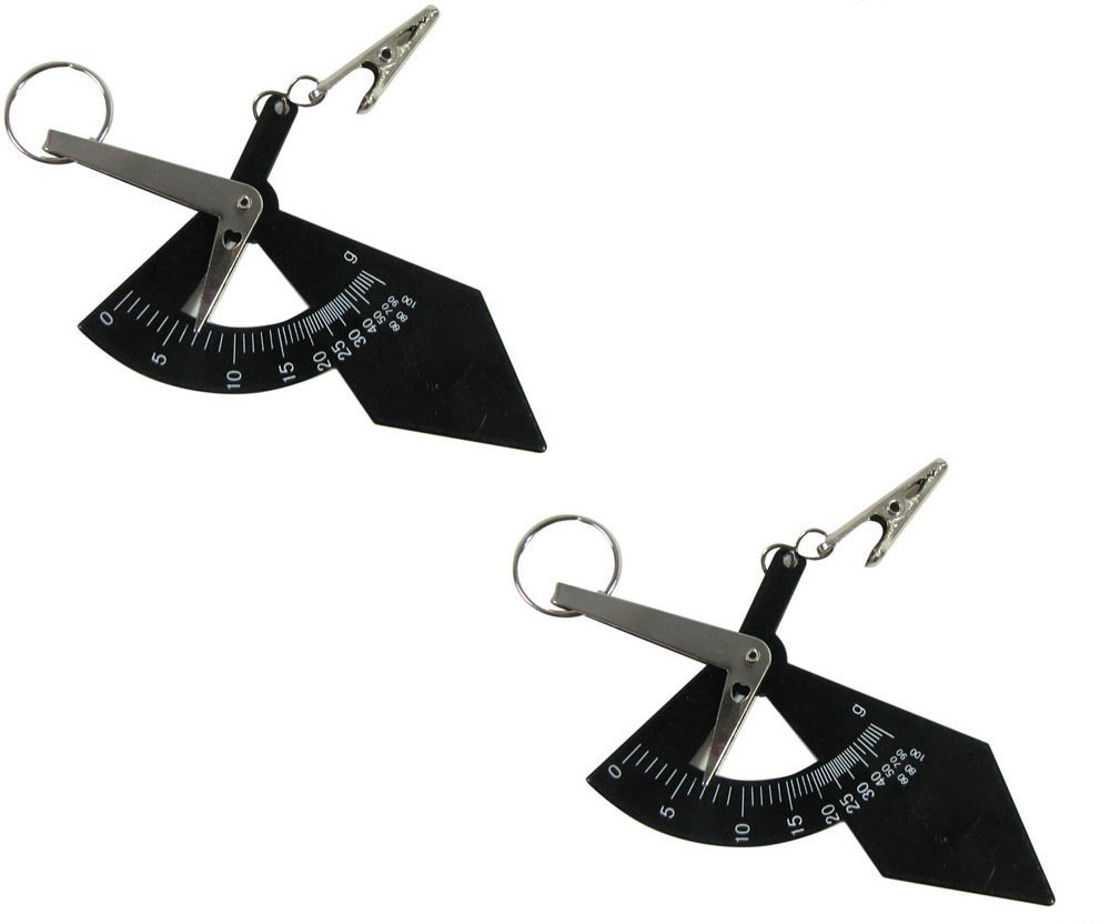 (Set of 2) Accurate World Smallest Postal Weights Scales in grams (0 to 100) or ounces Clips and balances Alligator Jaws