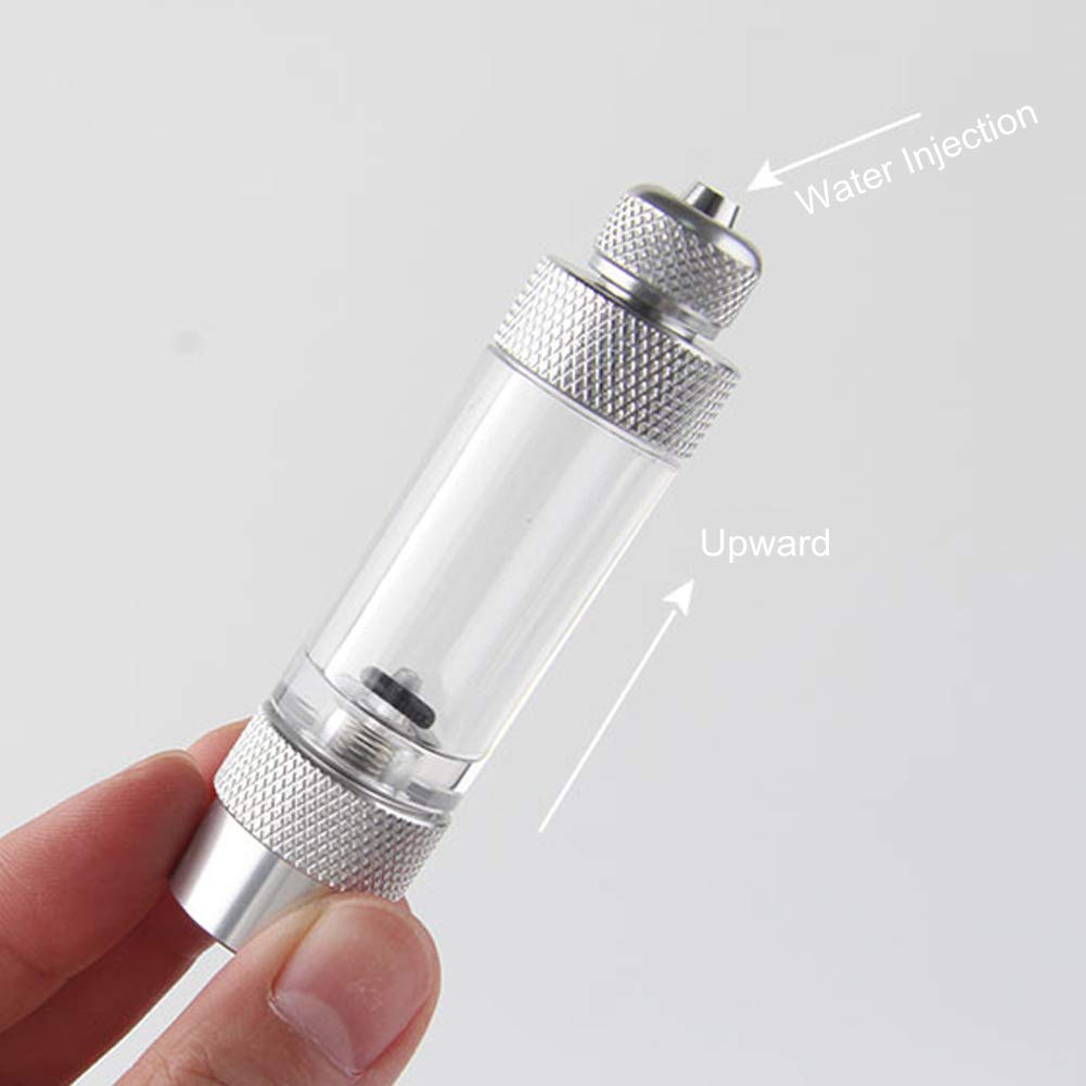 Nadelventil Für Aquarium CO2 Anlage - Dual-Kopf Mikrodosierventil Mit Blasenzähler