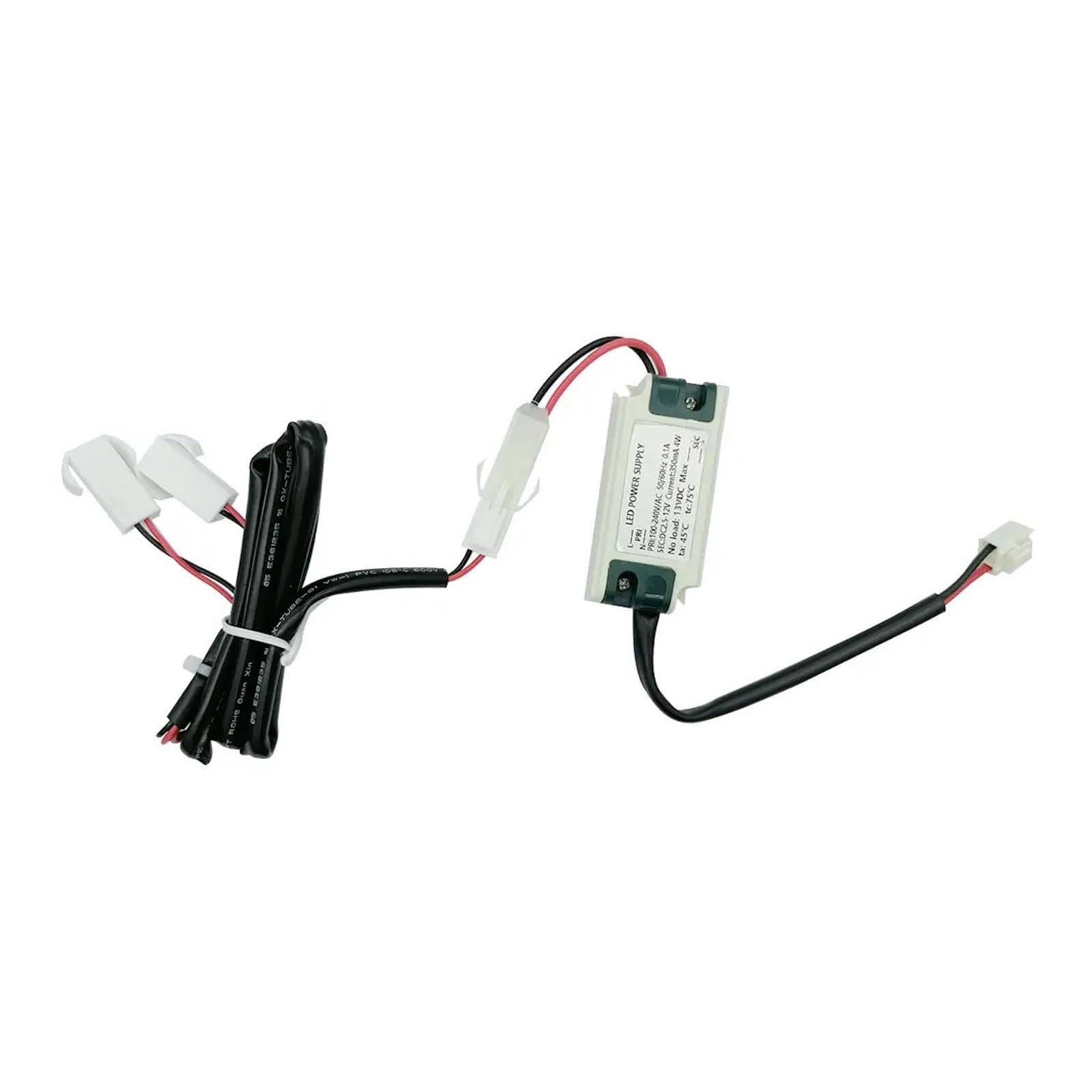 eufeifeiegds Cooker Hood Light Driver Output 12V DC Voltage Converter Input 100-240V Cabinet Cupboard SM EL Connector(LED Driver 12V 0.35A)