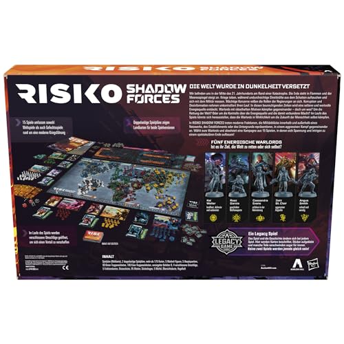 HASBRO Risiko Shadow forces F4192GR0, Black, Eén maat - Image 3