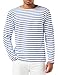 Produktbild Armor Lux Herren Marinière Houat Héritage Homme T-Shirt, Mehrfarbig (weiß Dw5 weiß/Stern weiß Dw5 weiß/Stern), XL