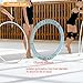 KiBcsLic Rhythmic Gymnastic Hoop Cover Artistic Gymnastic Cover Soft Lightweight Easy Installation Elastic Protection Case, M