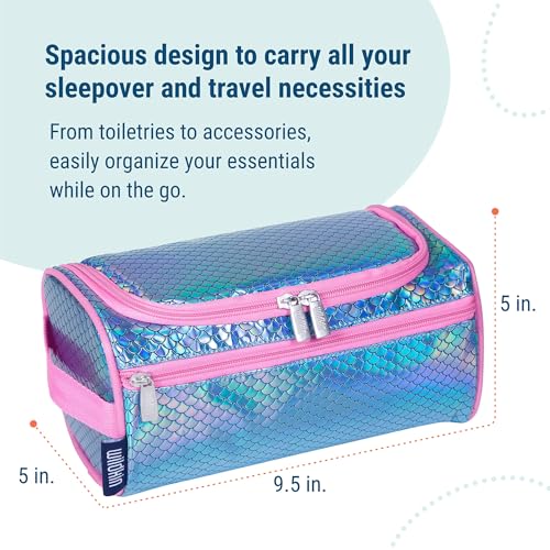 Image of Wildkin Toiletry Bag for Boys and Girls, Ideal for School, Weekend, or Overnight Travel